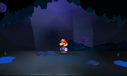 Last paperization spot in Water's Edge Way of Paper Mario: Sticker Star.
