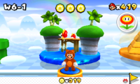 World 6 in Super Mario 3D Land