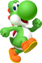 Artwork of Yoshi for Fortune Street (reused for Mario & Sonic at the Rio 2016 Olympic Games)