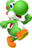 Artwork of Yoshi in Fortune Street (also used in Mario & Sonic at the Rio 2016 Olympic Games)