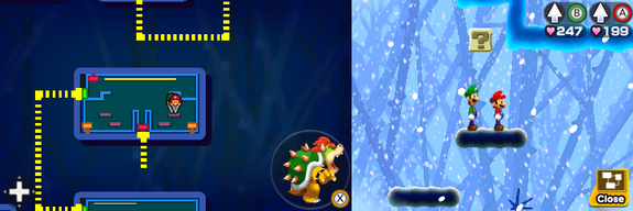 Thirteenth block in Airway of Mario & Luigi: Bowser's Inside Story + Bowser Jr.'s Journey.