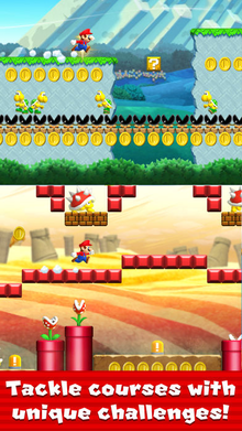 Image used to promote Super Mario Run