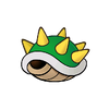 Bowser's Shell in Super Paper Mario. Used when performing a stylish move resembling Whirling Fortress.