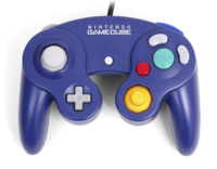 A Nintendo GameCube controller