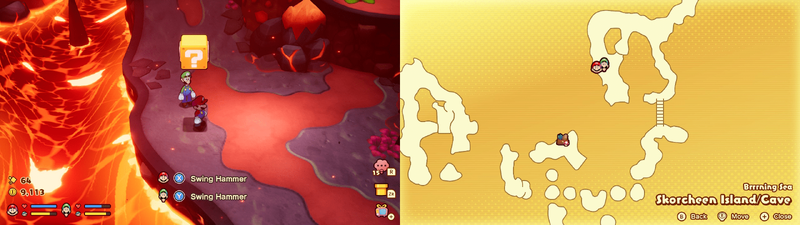 23th block in Skorcheen Island from Mario & Luigi: Brothership