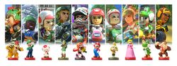 Mario Kart 8 Deluxe amiibo illustrations