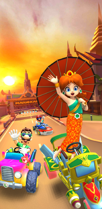 The Bangkok Tour from Mario Kart Tour