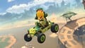 Logo on Koopa Troopa and Zoom Buggy