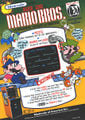The European arcade flyer for Mario Bros.