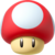 Artwork of a Mushroom in Mario Kart 8 (also used in Mario Kart 8 Deluxe)