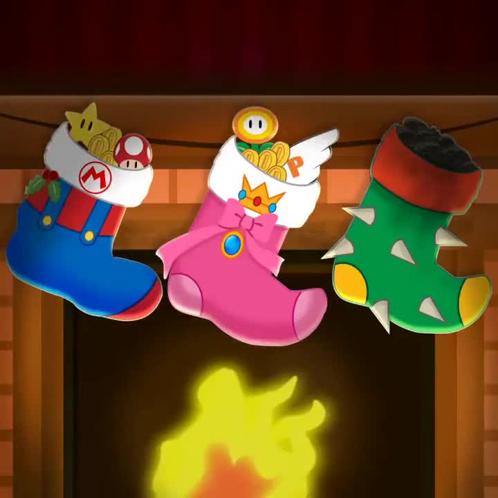 File:NintendoAmerica 2016-12-25 Mario stockings.ogv - Super Mario Wiki ...