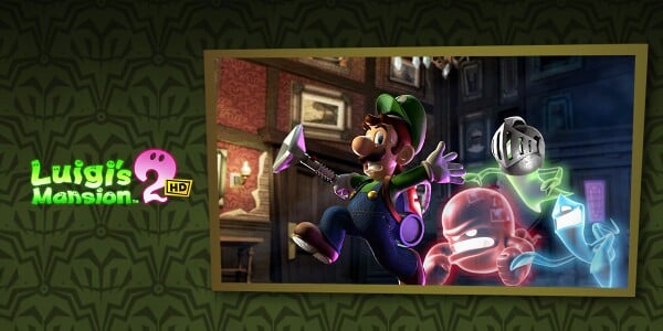 Banner from an opinion poll on ghosts from Luigi's Mansion 2 HD for the Nintendo Switch