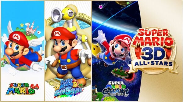 Picture shown once the player matches all cards in a Super Mario 3D All-Stars-themed Memory Match-up activity