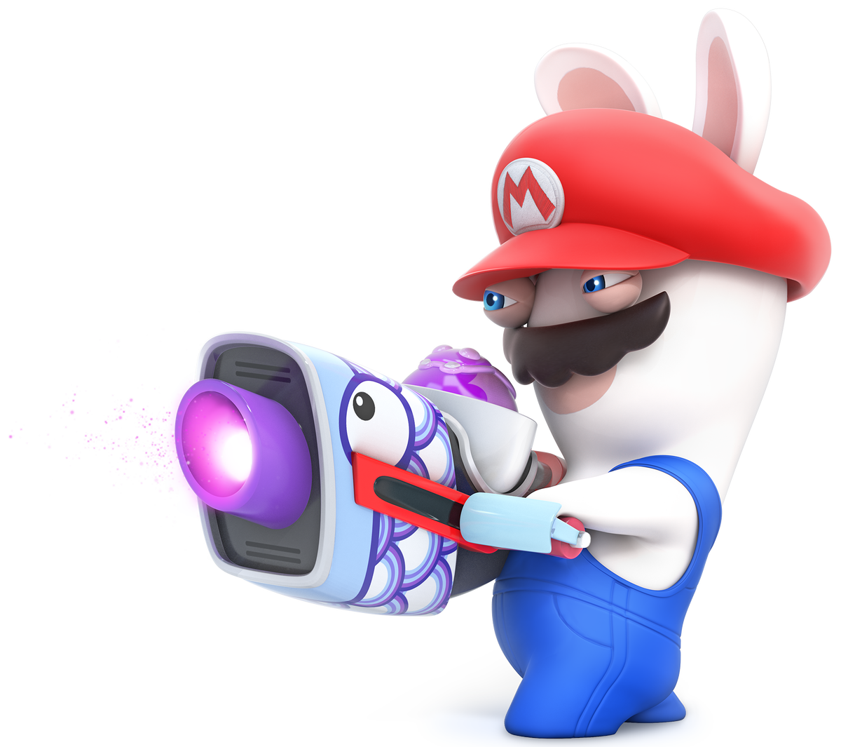 File:Rabbid Mario - RabbidsKingdomBattle.png - Super Mario Wiki, the ...