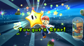 Mario getting a Power Star (from "Dino Piranha")
