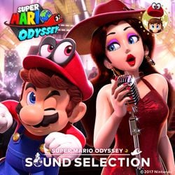 The official cover of Super Mario Odyssey Sound Selection.