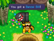 The Banzai Bill in Mario & Luigi: Bowser's Inside Story and Mario & Luigi: Bowser's Inside Story + Bowser Jr.'s Journey.