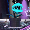 A Raving Piranha Plant with light blue dots