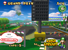 Luigi Circuit (GCN) - Super Mario Wiki, the Mario encyclopedia