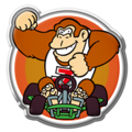 Mario Kart Tour (badge, with Donkey Kong Jr.)