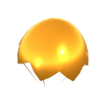 Gold Eggshell Glider Coin Plus