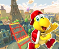 The course icon of the R/T variant with Red Koopa (Freerunning)