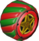 The Rainbow_Holiday tires from Mario Kart Tour