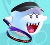 One of Boo's visor colors from Mario Tennis Aces