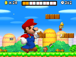 The banner image for New Super Mario Bros. on Nintendo Music.