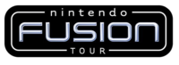 The logo for the Nintendo Fusion Tour travelling video game / music festival.