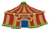 World Map icon of The Emerald Circus from Paper Mario: Color Splash.