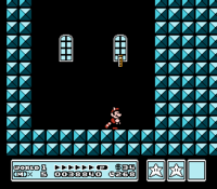 Mario obtaining a Whistle.