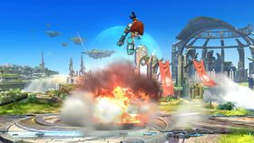 Lunar Launch in Super Smash Bros. for Wii U
