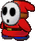 A Shy Guy from Paper Mario: Sticker Star