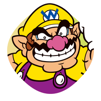 Sticker Wario - Mario Party Superstars.png