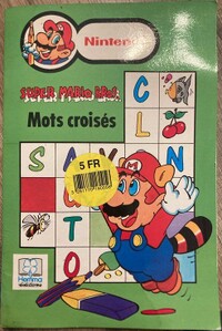 Cover of first book of Super Mario Bros. - Mots croisés
