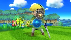 Toon Link's Bomb in Super Smash Bros. for Wii U.