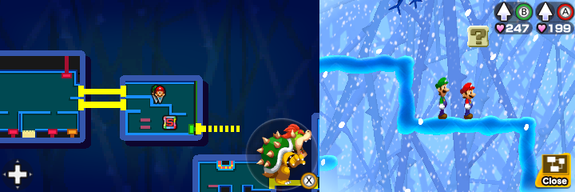 Block 41 in Airway of Mario & Luigi: Bowser's Inside Story + Bowser Jr.'s Journey.