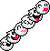 A Boo Buddy Snake, as it appears in Super Mario World.