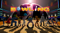 Bowling title screen.