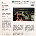 "How many instruments are there in the cockpit of an airplane?" (back)