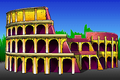 The Colosseum in the Macintosh version of Mario is Missing!