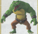 Artwork of a Kritter from Donkey Kong Bananza