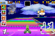 Mario Kart: Super Circuit (Rainbow Road)