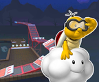 The course icon of the Trick variant with Lakitu