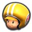 Yellow Toad (Pit Crew) from Mario Kart Tour