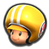 Yellow Toad (Pit Crew) from Mario Kart Tour