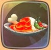 Second tier of the curry Dash Food