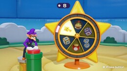Winner's Wheel in Mario Party Superstars