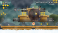 A false wall in Bowser Jr. Showdown from New Super Luigi U